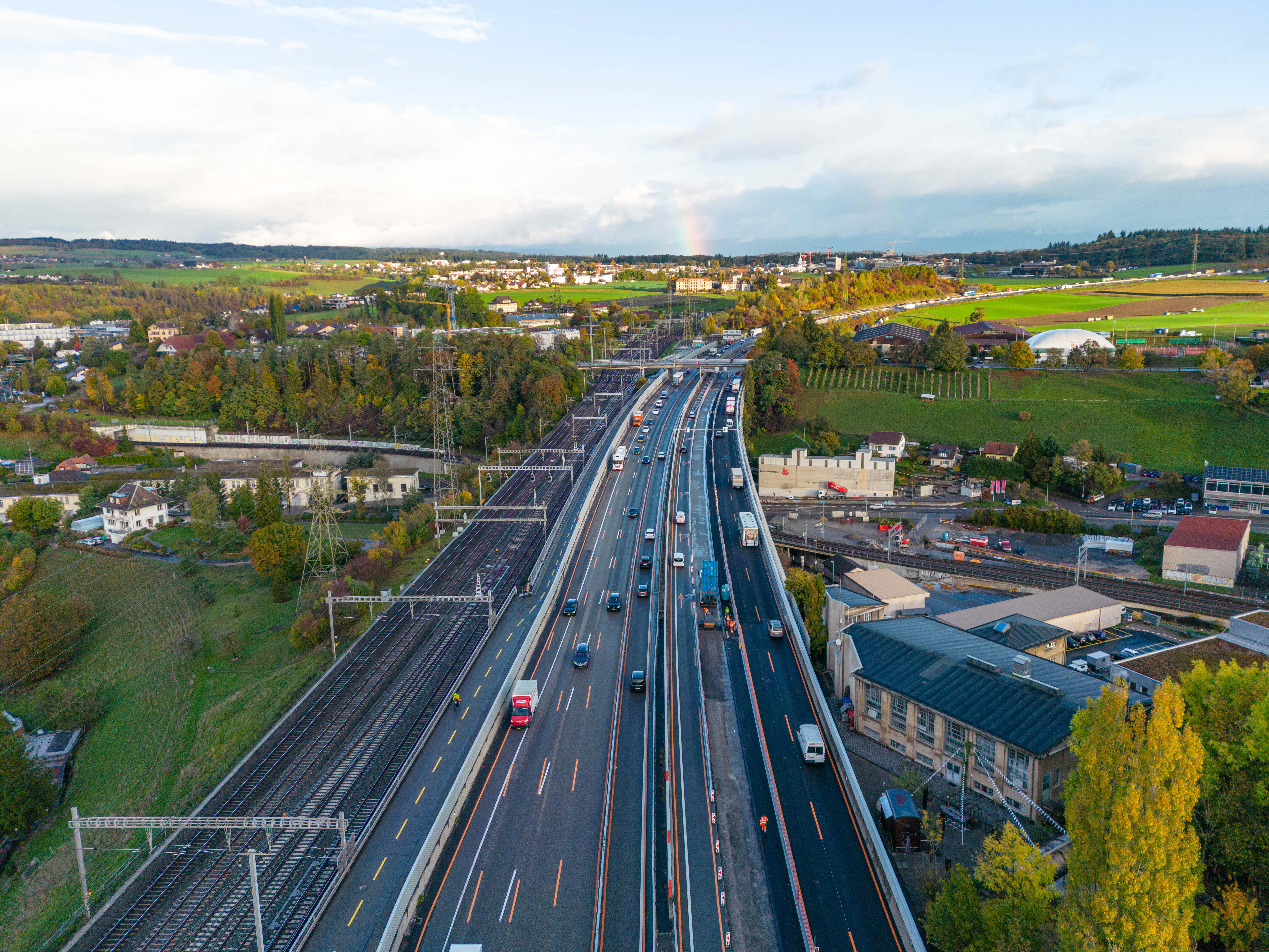 Stadttangente Bern | A1 Worblental­brücken: Start Der Bausaison 2024